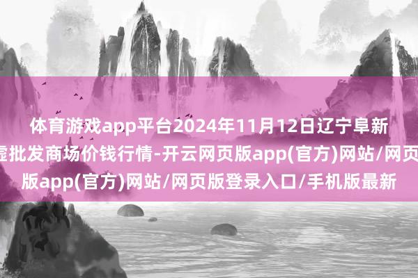 体育游戏app平台2024年11月12日辽宁阜新市瑞轩蔬菜农副居品玄虚批发商场价钱行情-开云网页版app(官方)网站/网页版登录入口/手机版最新